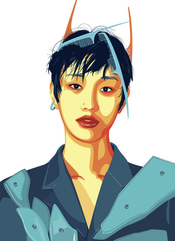 Bao Nhi Huynh Portrait vectoriel